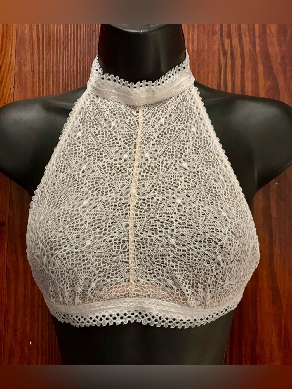 Victoria’s Secret High Neck Lace Bralette